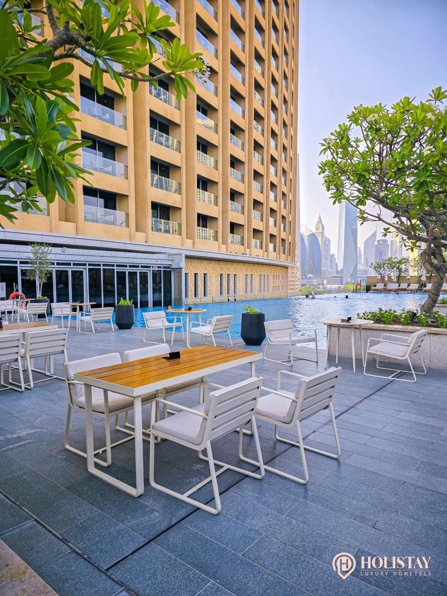 Holistay Luxury Homes - Burj Khalifa View - Direct Access Dubai Mall Екстериор снимка