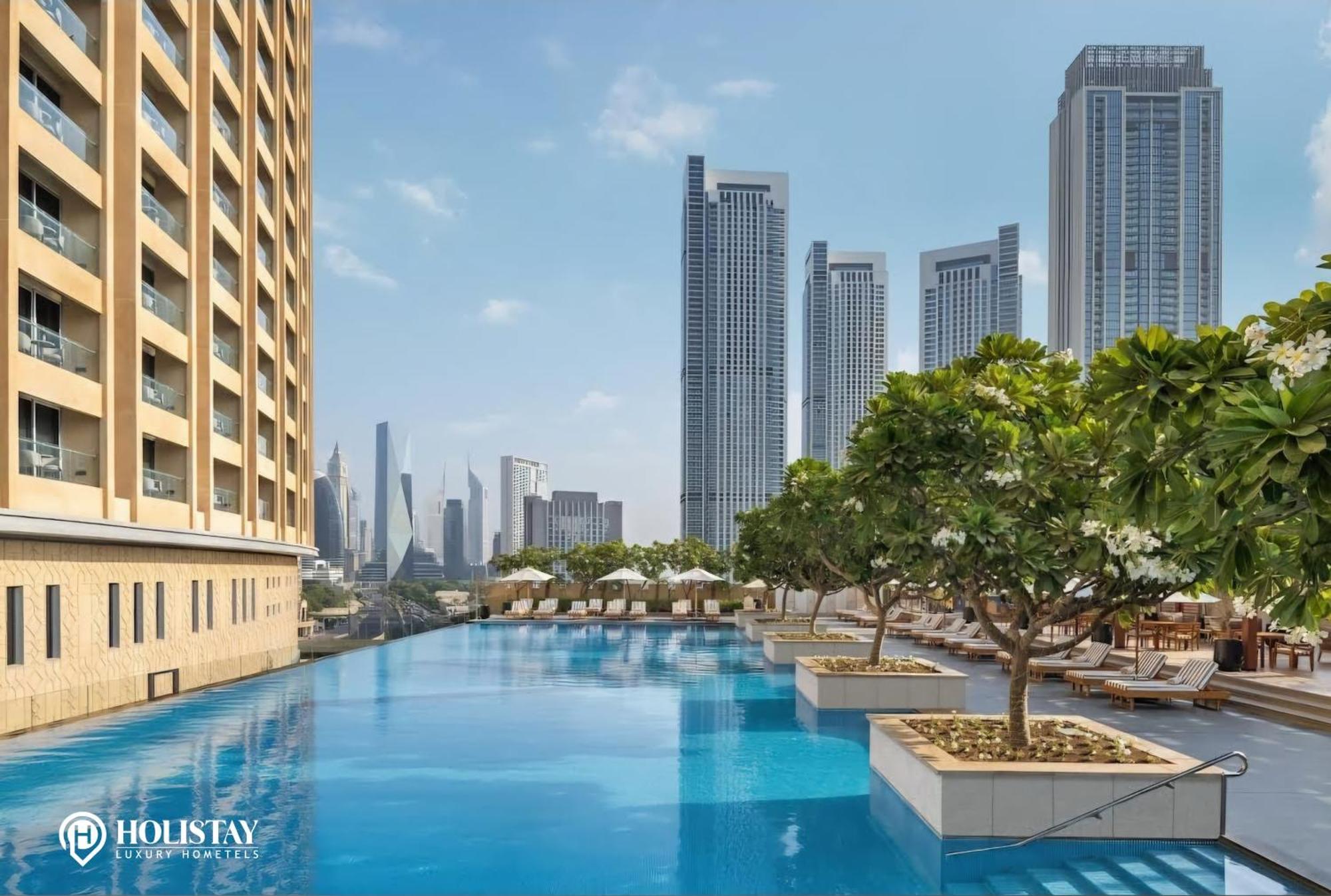 Holistay Luxury Homes - Burj Khalifa View - Direct Access Dubai Mall Екстериор снимка