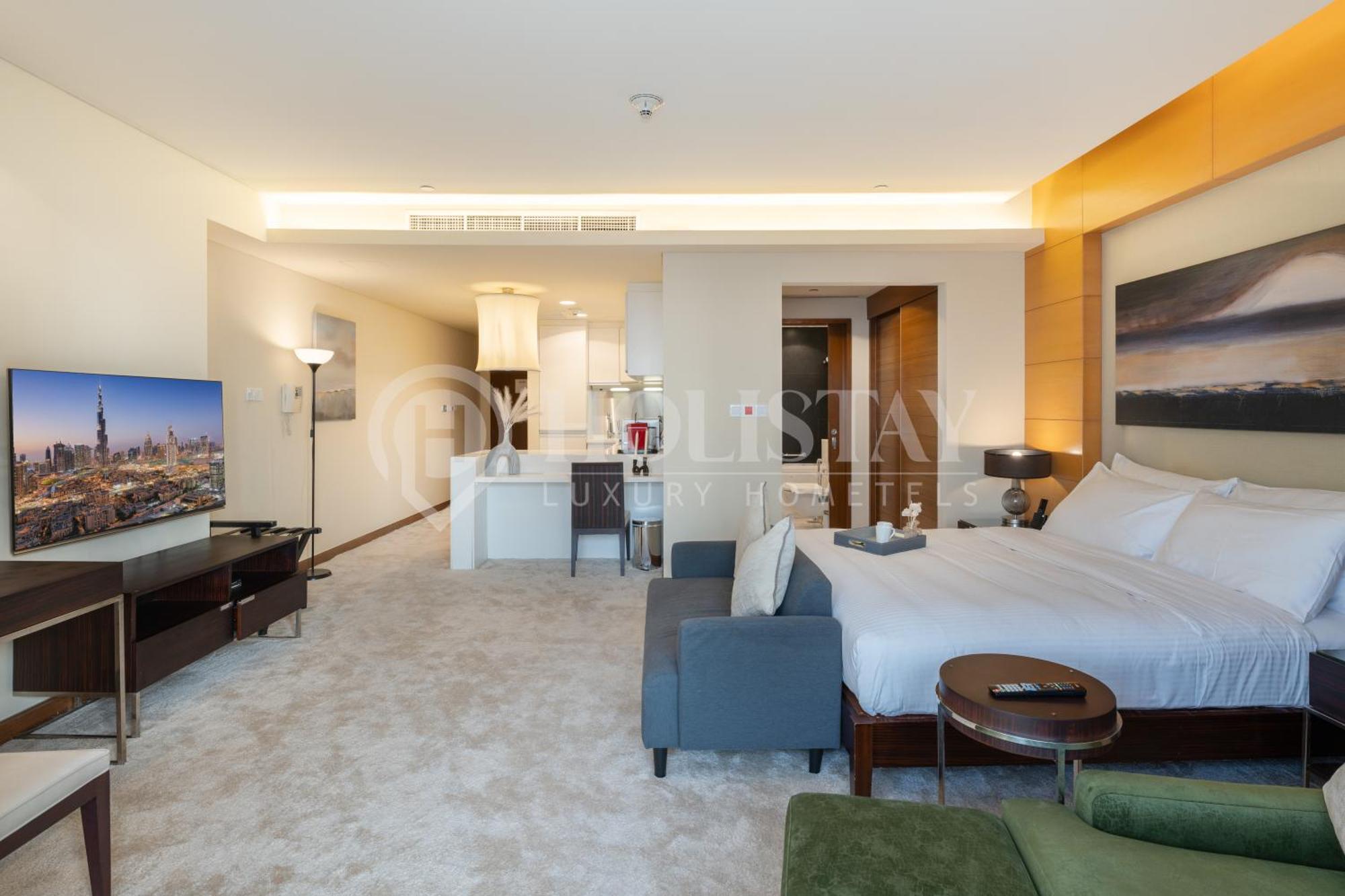 Holistay Luxury Homes - Burj Khalifa View - Direct Access Dubai Mall Екстериор снимка