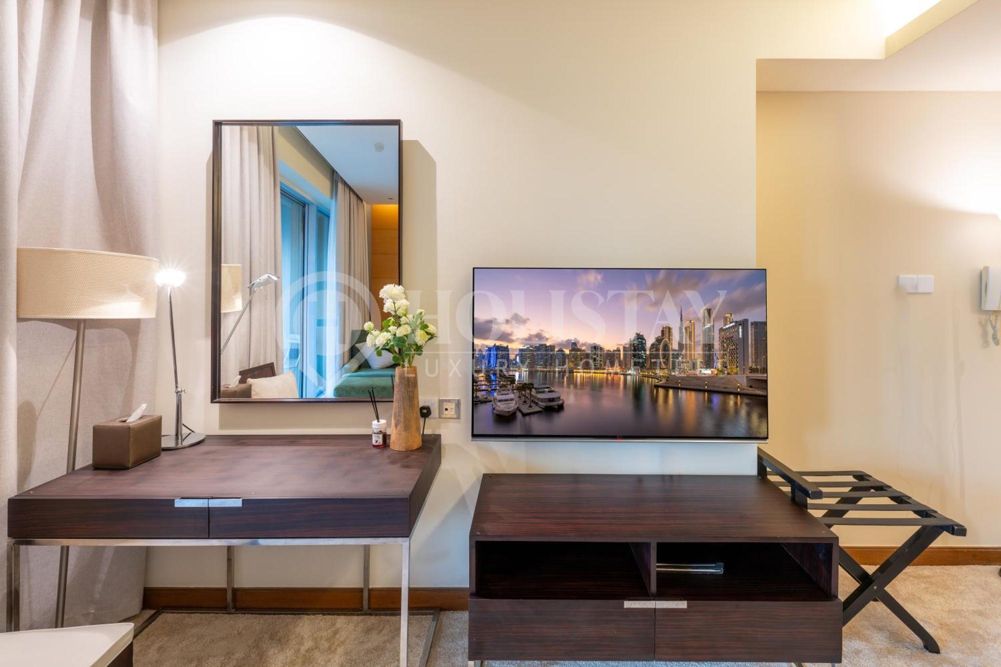 Holistay Luxury Homes - Burj Khalifa View - Direct Access Dubai Mall Екстериор снимка