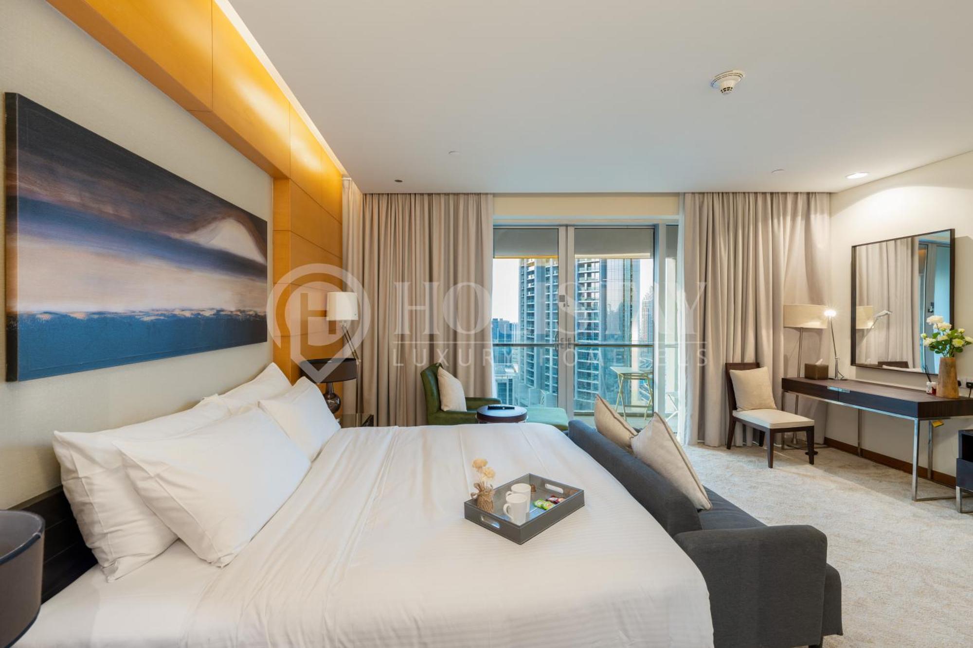 Holistay Luxury Homes - Burj Khalifa View - Direct Access Dubai Mall Екстериор снимка
