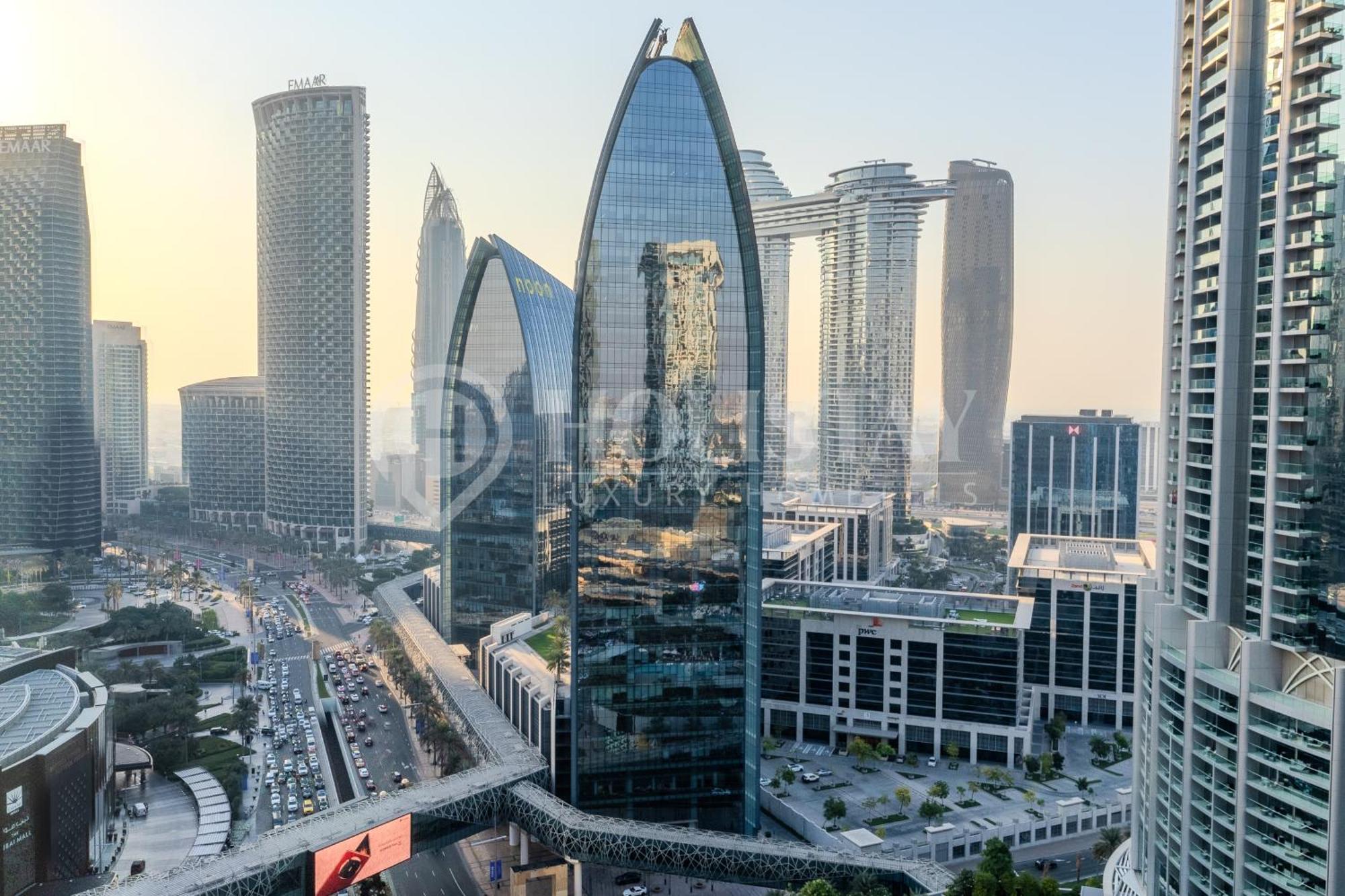 Holistay Luxury Homes - Burj Khalifa View - Direct Access Dubai Mall Екстериор снимка