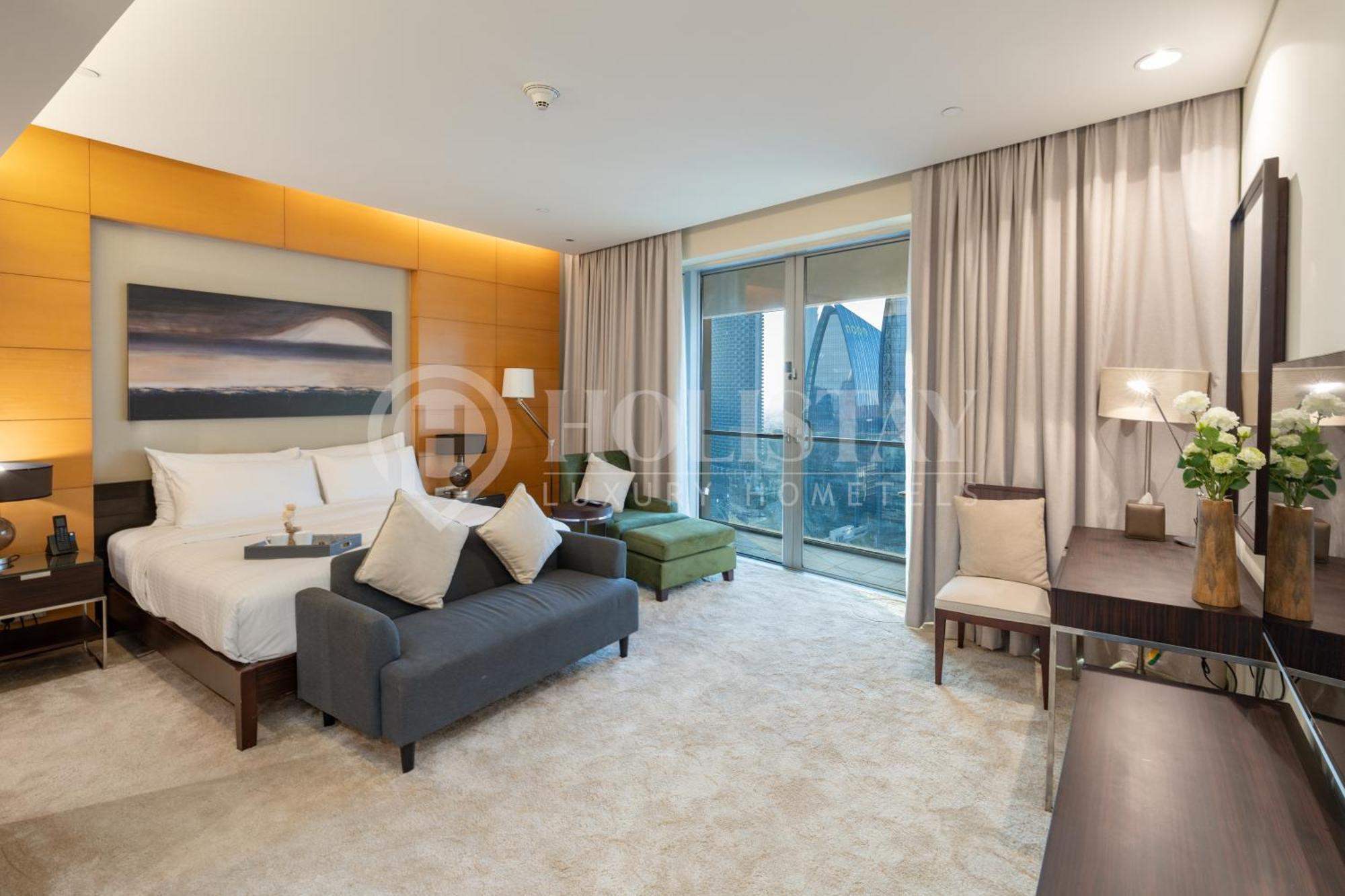 Holistay Luxury Homes - Burj Khalifa View - Direct Access Dubai Mall Екстериор снимка