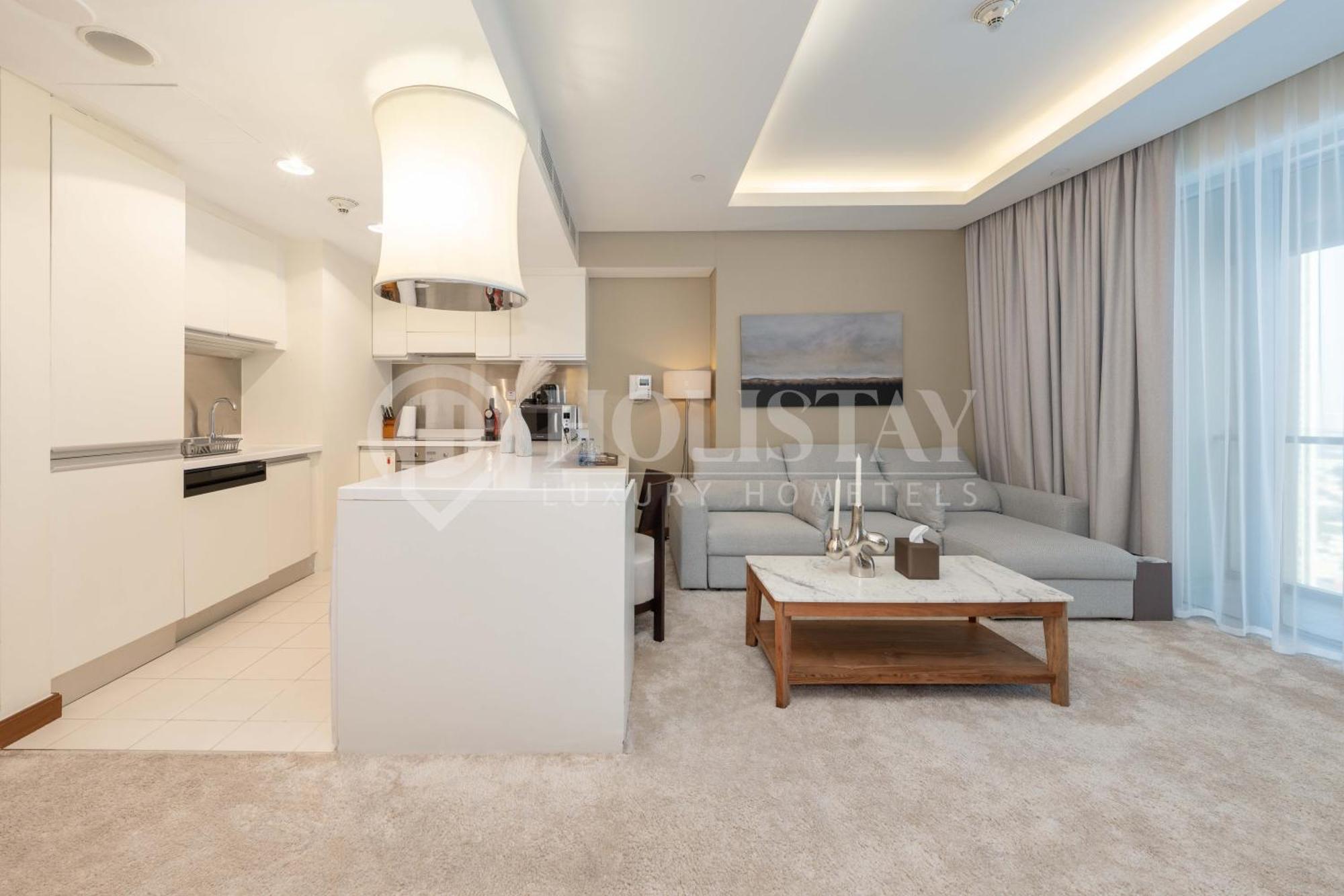 Holistay Luxury Homes - Burj Khalifa View - Direct Access Dubai Mall Екстериор снимка