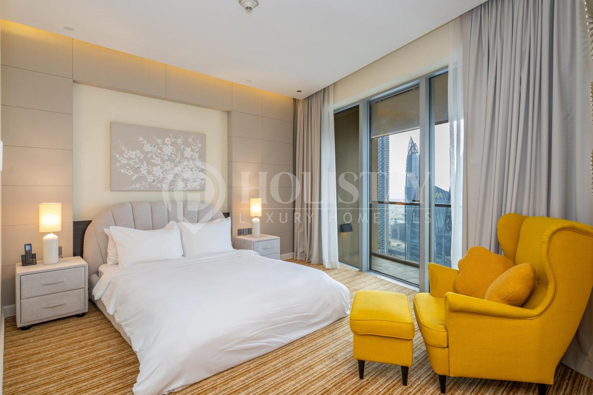 Holistay Luxury Homes - Burj Khalifa View - Direct Access Dubai Mall Екстериор снимка
